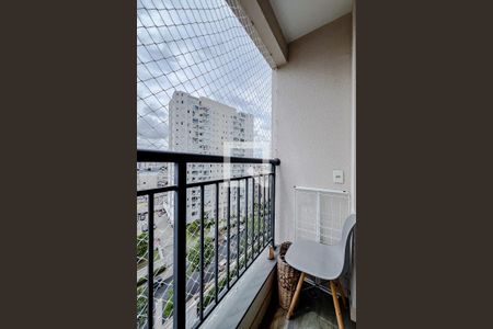 Varanda da Sala de apartamento para alugar com 2 quartos, 46m² em Cambuci, São Paulo