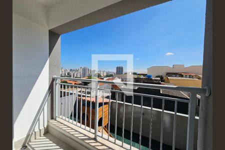 Varanda de kitnet/studio para alugar com 1 quarto, 26m² em Ipiranga, São Paulo