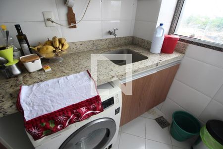 Área de Serviço de apartamento à venda com 2 quartos, 66m² em Curicica, Rio de Janeiro