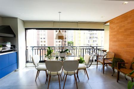 Varanda da Sala de apartamento à venda com 2 quartos, 100m² em Morumbi, São Paulo