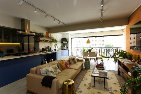 Sala de apartamento à venda com 2 quartos, 100m² em Morumbi, São Paulo