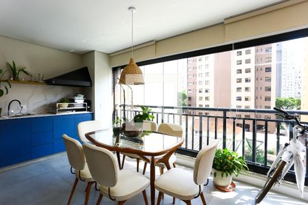 Varanda da Sala de apartamento à venda com 2 quartos, 100m² em Morumbi, São Paulo