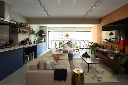 Sala de apartamento à venda com 2 quartos, 100m² em Morumbi, São Paulo