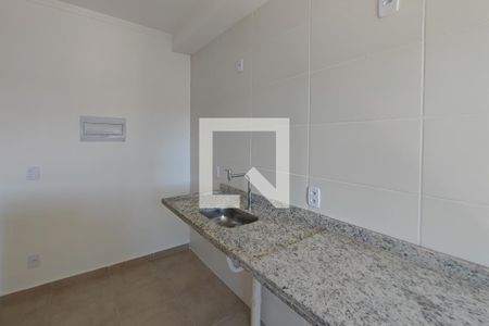 Cozinha de apartamento à venda com 2 quartos, 47m² em Jardim Baronesa, Campinas