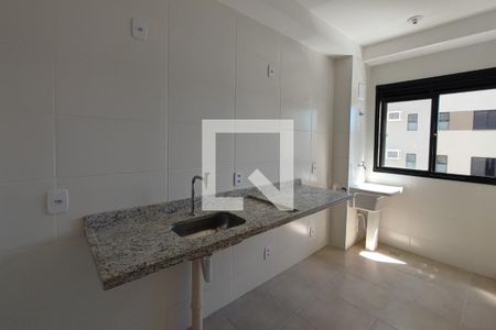 Cozinha de apartamento à venda com 2 quartos, 47m² em Jardim Baronesa, Campinas