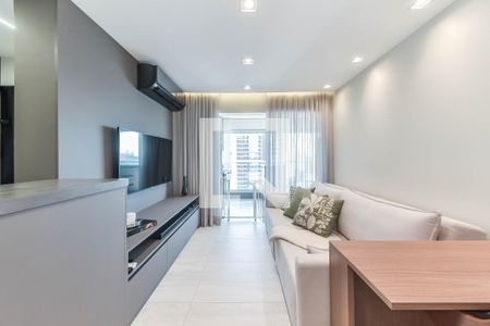 Sala de apartamento à venda com 2 quartos, 69m² em Jardim das Acacias, São Paulo