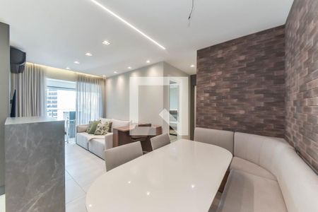 Sala de apartamento à venda com 2 quartos, 69m² em Jardim das Acacias, São Paulo