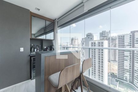Varanda de apartamento à venda com 2 quartos, 69m² em Jardim das Acacias, São Paulo