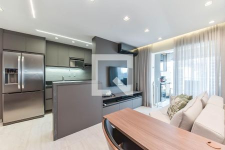 Sala de apartamento à venda com 2 quartos, 69m² em Jardim das Acacias, São Paulo