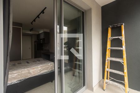 Varanda de kitnet/studio para alugar com 1 quarto, 26m² em Ipiranga, São Paulo