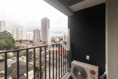 Varanda de kitnet/studio para alugar com 1 quarto, 26m² em Ipiranga, São Paulo