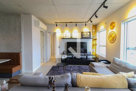 Sala de apartamento à venda com 1 quarto, 74m² em Vila Olímpia, São Paulo