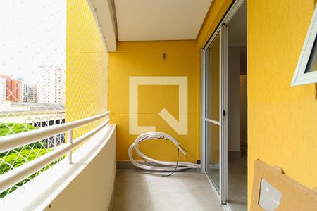 Varanda da Sala de apartamento à venda com 2 quartos, 52m² em Indianópolis, São Paulo