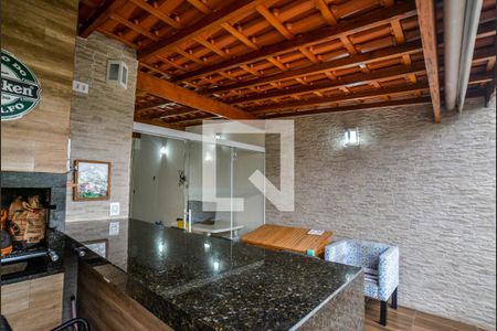Área gourmet de apartamento à venda com 2 quartos, 100m² em Jardim Paraiso, Santo André