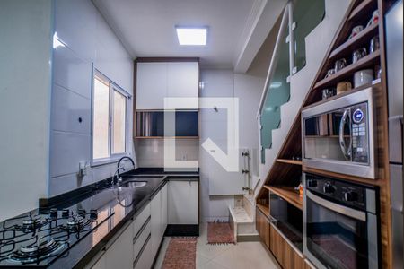 Cozinha de apartamento à venda com 2 quartos, 100m² em Jardim Paraiso, Santo André
