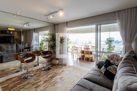 Sala  de apartamento para alugar com 3 quartos, 130m² em Jardim Dom Bosco, São Paulo