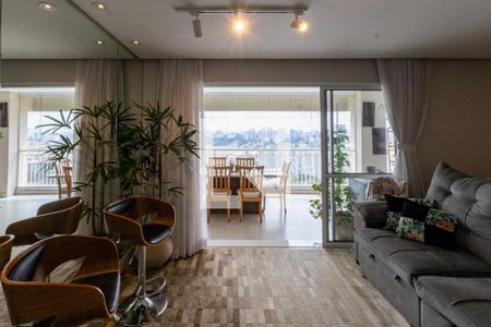 Sala  de apartamento para alugar com 3 quartos, 130m² em Jardim Dom Bosco, São Paulo