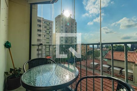 Sacada da Sala de apartamento à venda com 3 quartos, 75m² em Planalto Paulista, São Paulo
