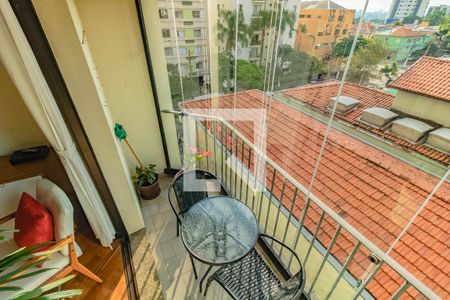 Sacada da Sala de apartamento à venda com 3 quartos, 75m² em Planalto Paulista, São Paulo