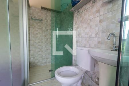 Banheiro de kitnet/studio à venda com 1 quarto, 20m² em Canaa, Belo Horizonte