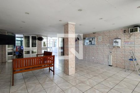 Hall de entrada de kitnet/studio para alugar com 1 quarto, 32m² em Guilhermina, Praia Grande