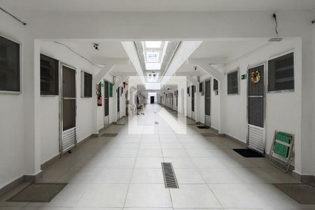 Área comum de kitnet/studio para alugar com 1 quarto, 32m² em Guilhermina, Praia Grande