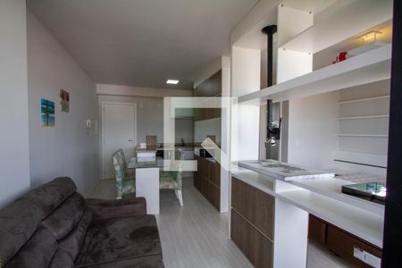 Sala de apartamento à venda com 1 quarto, 34m² em Batel, Curitiba
