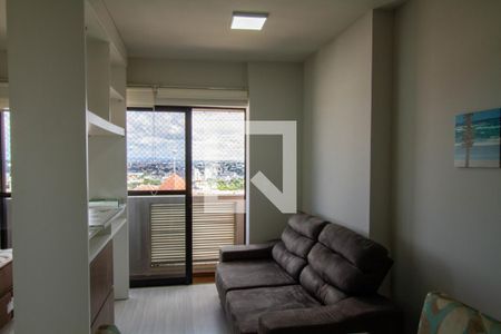 Sala de apartamento à venda com 1 quarto, 34m² em Batel, Curitiba