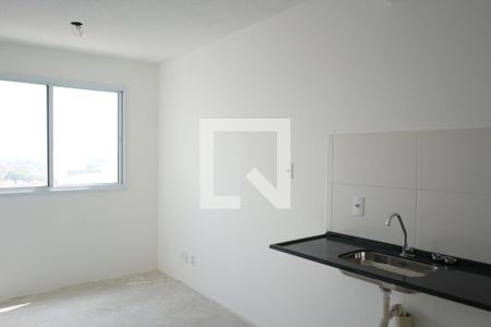 Sala/Cozinha de apartamento à venda com 1 quarto, 25m² em Belenzinho, São Paulo