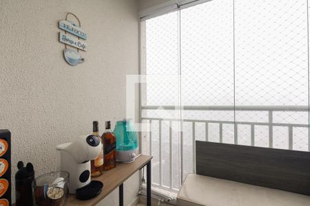 Varanda  de apartamento à venda com 2 quartos, 47m² em Maranhão, São Paulo