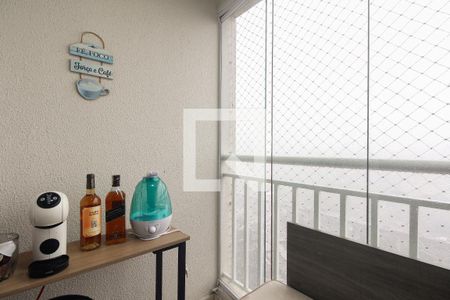 Varanda  de apartamento à venda com 2 quartos, 47m² em Maranhão, São Paulo