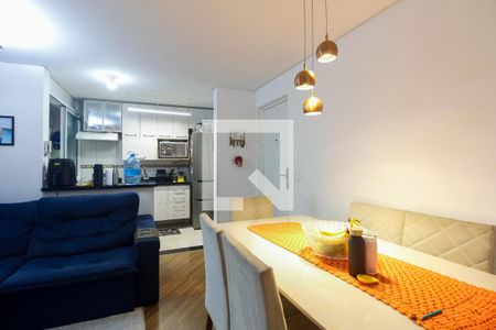 Sala  de apartamento à venda com 2 quartos, 47m² em Maranhão, São Paulo
