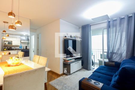 Sala  de apartamento à venda com 2 quartos, 47m² em Maranhão, São Paulo