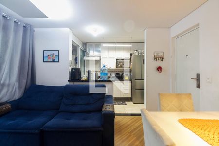 Sala  de apartamento à venda com 2 quartos, 47m² em Maranhão, São Paulo