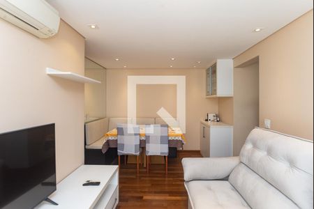 Sala de apartamento à venda com 2 quartos, 64m² em Vila Anglo Brasileira, São Paulo