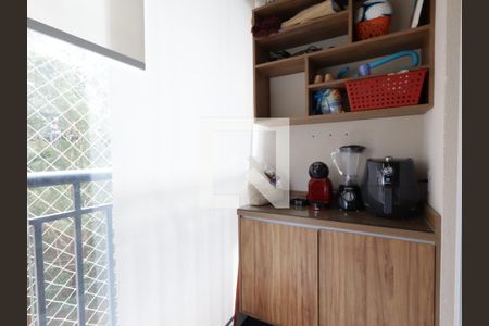 Varanda da Sala de apartamento à venda com 2 quartos, 59m² em Jardim Parque Morumbi, São Paulo