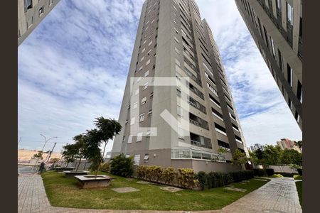 Fachada do bloco de apartamento à venda com 2 quartos, 65m² em Vila Metalúrgica, Santo André