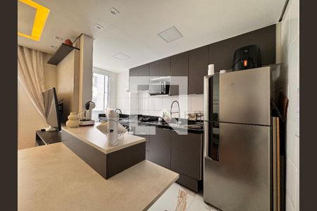 Cozinha de apartamento à venda com 2 quartos, 65m² em Vila Metalúrgica, Santo André