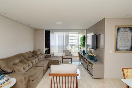 Sala de apartamento à venda com 4 quartos, 105m² em Buritis, Belo Horizonte