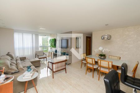 Sala de apartamento à venda com 4 quartos, 105m² em Buritis, Belo Horizonte