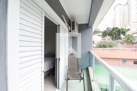 Varanda da Suíte de casa à venda com 3 quartos, 240m² em Mandaqui, São Paulo