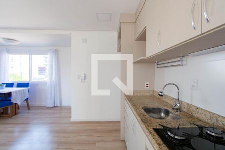 Cozinha de apartamento à venda com 2 quartos, 72m² em Centro, Canoas