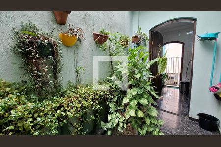 Casa 1 - Corredor Lateral / Jardim de casa à venda com 5 quartos, 217m² em Vila Camilópolis, Santo André