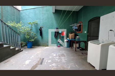 Área de Serviço de casa à venda com 5 quartos, 217m² em Vila Camilópolis, Santo André