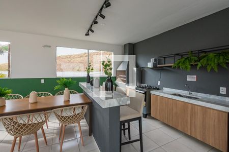 Área comum de apartamento para alugar com 2 quartos, 83m² em Buritis, Belo Horizonte