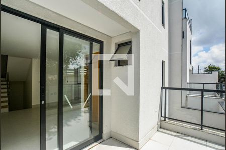 Varanda da Sala de casa à venda com 3 quartos, 194m² em Vila Pires, Santo André