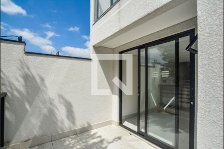 Varanda da Sala de casa à venda com 3 quartos, 194m² em Vila Pires, Santo André