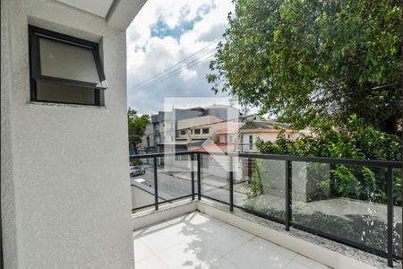 Varanda da Sala de casa à venda com 3 quartos, 194m² em Vila Pires, Santo André