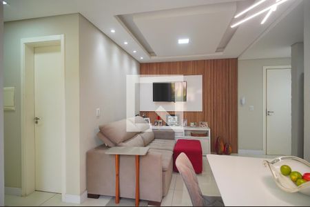 Sala de apartamento à venda com 2 quartos, 54m² em Rincão, Novo Hamburgo