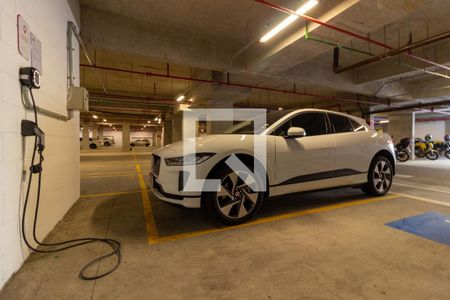 Área comum - Vaga para carro elétrico de kitnet/studio à venda com 1 quarto, 24m² em Cerqueira César, São Paulo